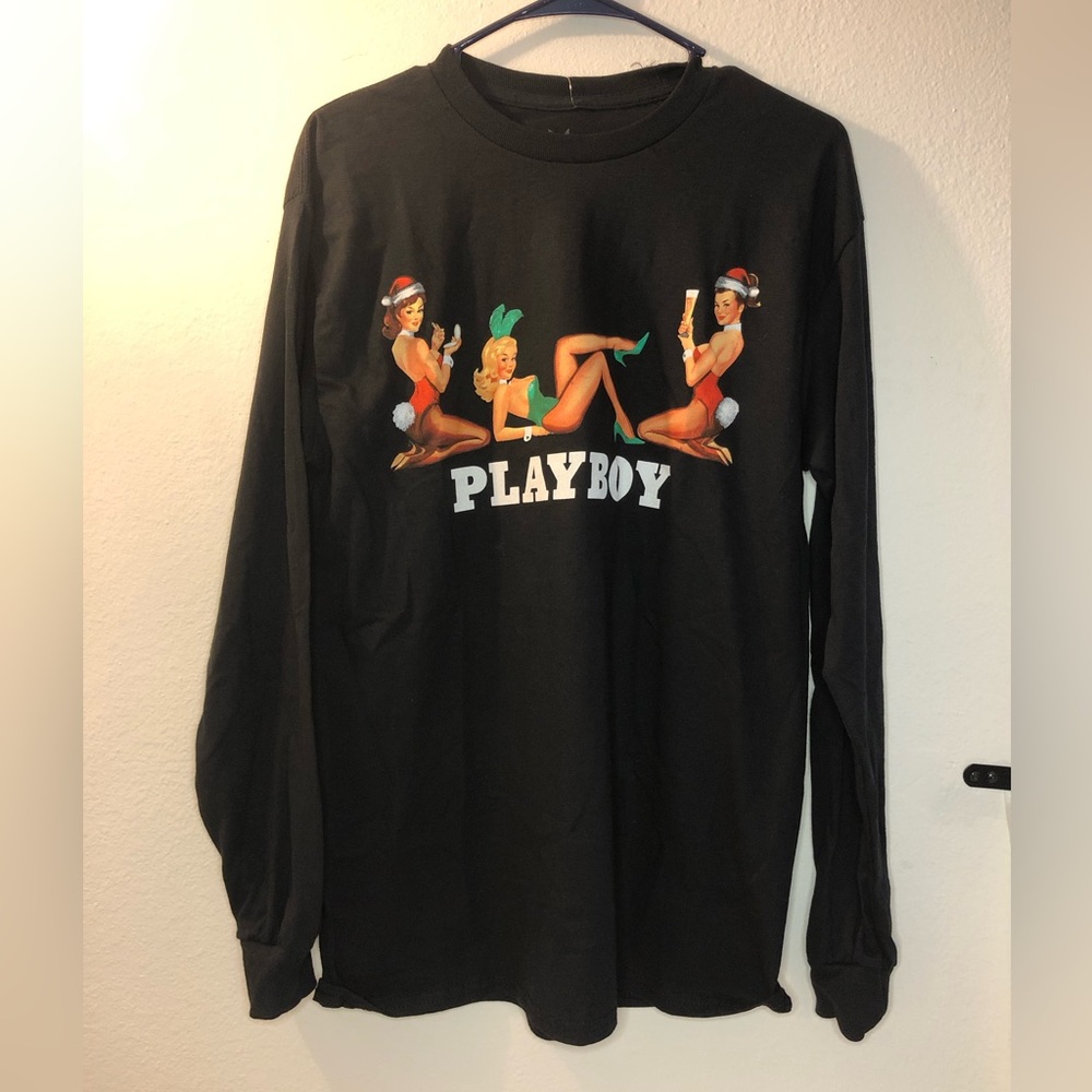 *NEW* with tags playboy long sleeve tee